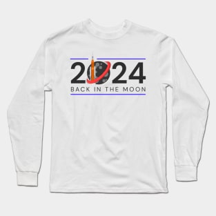 Nasa Artemis 2024 Back In The Moon Long Sleeve T-Shirt